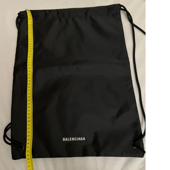 BALENCIAGA Black Polyester Backpack - Picture 6 of 6